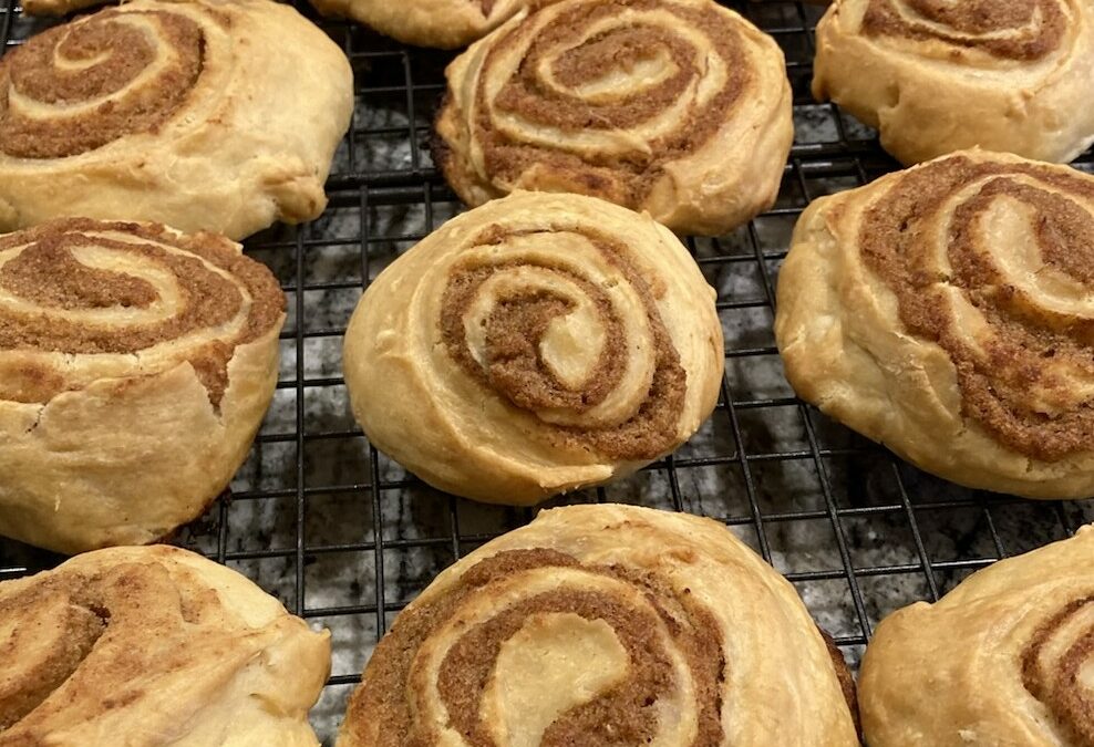 Apfel-Zimt-Schnecken